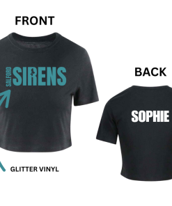 Salford Sirens Cropped T shirt